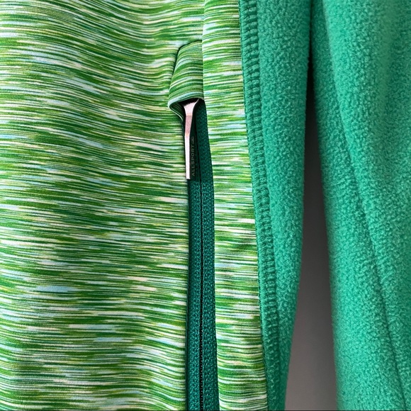 Allsport of Austria Full Zip Athletic Jacket w Fleece Accents MEASUREMENTS - Picture 4 of 11